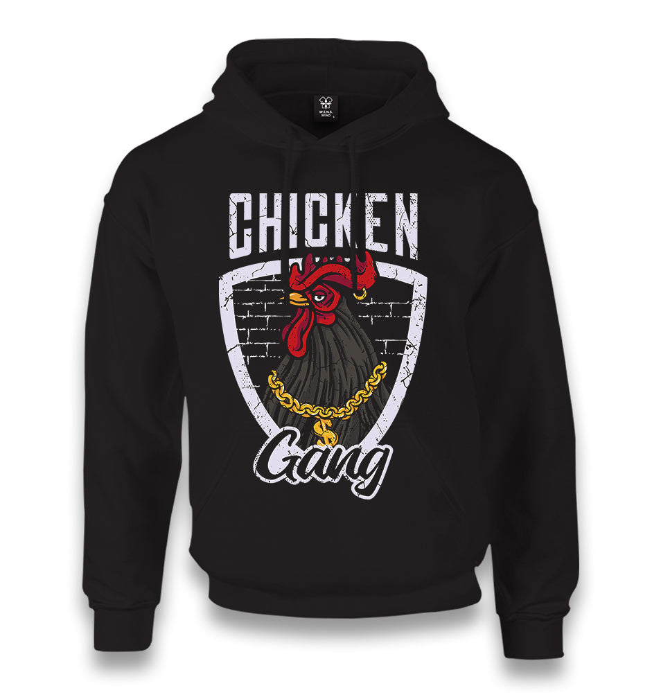 Chicken Gang Unisex Black Hoodie - Premium  from W.E.N.S. WIND - Just 11990! Shop now at W.E.N.S. WIND