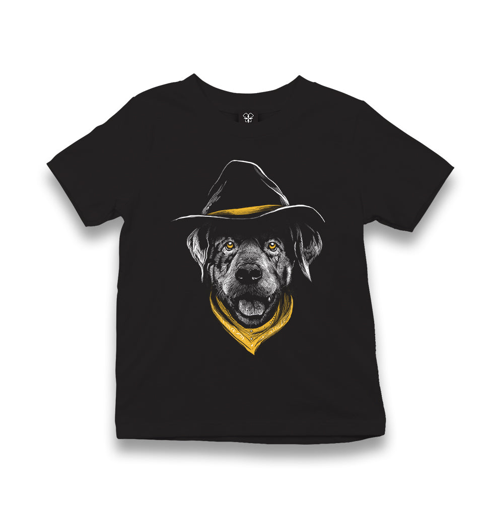 Stylish Dog Kid's Black T-shirt - Premium  from W.E.N.S. WIND - Just 5990! Shop now at W.E.N.S. WIND