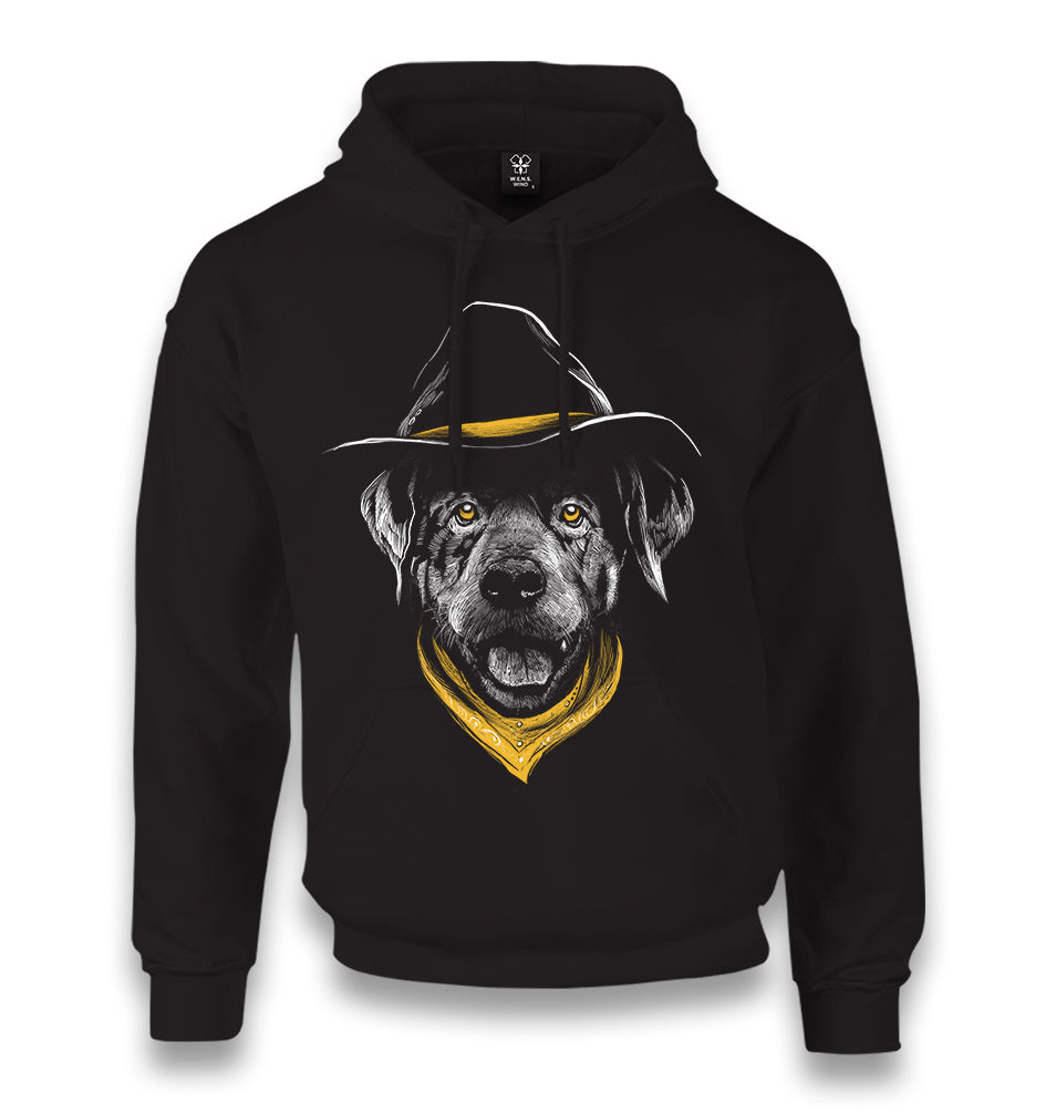 Stylish Dog Unisex Black Hoodie - Premium  from W.E.N.S. WIND - Just 11990! Shop now at W.E.N.S. WIND