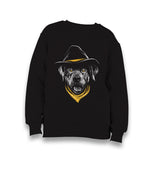 Stylish Dog Kid's Black Sweatshirt - Premium  from W.E.N.S. WIND - Just 7990! Shop now at W.E.N.S. WIND