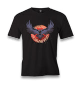 Raven Bird Screaming Men's Black Tshirt - Premium  from W.E.N.S. WIND - Just 6490! Shop now at W.E.N.S. WIND