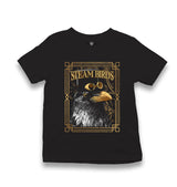 Crow with a Hat Kid's Black T-shirt - Premium  from W.E.N.S. WIND - Just 5990! Shop now at W.E.N.S. WIND