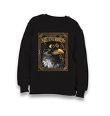 Crow with a Hat Kid's Black Sweatshirt - Premium  from W.E.N.S. WIND - Just 7990! Shop now at W.E.N.S. WIND