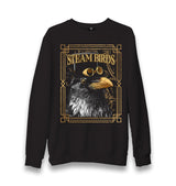 Crow with a Hat Unisex Black Sweatshirt - Premium  from W.E.N.S. WIND - Just 10990! Shop now at W.E.N.S. WIND