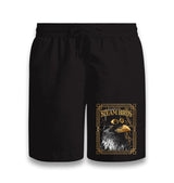 Crow with a Hat Black Shorts - Premium  from W.E.N.S. WIND - Just 7990! Shop now at W.E.N.S. WIND