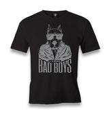 Bad Boys Pitbull Dog Men's Black Tshirt - Premium  from W.E.N.S. WIND - Just 6490! Shop now at W.E.N.S. WIND