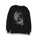 Raven Birds with Viking Knots Kid's Black Sweatshirt - Premium  from W.E.N.S. WIND - Just 7990! Shop now at W.E.N.S. WIND