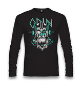 Odin Viking with Raven Birds Unisex Black Longsleeve - Premium  from W.E.N.S. WIND - Just 7990! Shop now at W.E.N.S. WIND