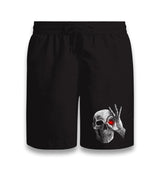 Skull with Red Eye Black Shorts - Premium  from W.E.N.S. WIND - Just 7990! Shop now at W.E.N.S. WIND