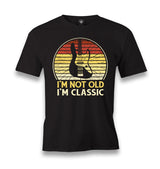 Not Old but Classic - Guitar Men's Black Tshirt - Premium  from W.E.N.S. WIND - Just 6490! Shop now at W.E.N.S. WIND