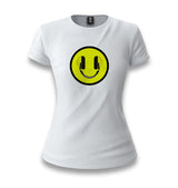 DJ Smile White Women T-shirt - Premium  from W.E.N.S. WIND - Just 6490! Shop now at W.E.N.S. WIND