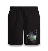 Wild Wolf in the Forest Black Shorts - Premium  from W.E.N.S. WIND - Just 7990! Shop now at W.E.N.S. WIND