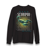 Born Scorpio Unisex Black Sweatshirt - Premium  from W.E.N.S. WIND - Just 10990! Shop now at W.E.N.S. WIND