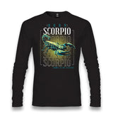 Born Scorpio Unisex Black Longsleeve - Premium  from W.E.N.S. WIND - Just 7990! Shop now at W.E.N.S. WIND