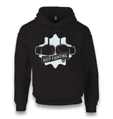 Keep Fighting Boxing Unisex Black Hoodie - Premium  from W.E.N.S. WIND - Just 11990! Shop now at W.E.N.S. WIND