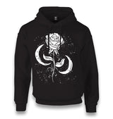 Moons Around a Rose Unisex Black Hoodie - Premium  from W.E.N.S. WIND - Just 11990! Shop now at W.E.N.S. WIND