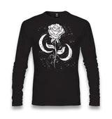 Moons Around a Rose Unisex Black Longsleeve - Premium  from W.E.N.S. WIND - Just 7990! Shop now at W.E.N.S. WIND