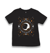 Live by the Sun Love by the Moon Kid's Black T-shirt - Premium  from W.E.N.S. WIND - Just 5990! Shop now at W.E.N.S. WIND