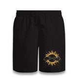 Sun Covered by Clouds Black Shorts - Premium  from W.E.N.S. WIND - Just 7990! Shop now at W.E.N.S. WIND