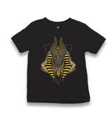 Egyptian God Anubis Kid's Black T-shirt - Premium  from W.E.N.S. WIND - Just 5990! Shop now at W.E.N.S. WIND