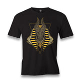 Egyptian God Anubis Men's Black Tshirt - Premium  from W.E.N.S. WIND - Just 6490! Shop now at W.E.N.S. WIND