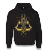 Egyptian God Anubis Unisex Black Hoodie - Premium  from W.E.N.S. WIND - Just 11990! Shop now at W.E.N.S. WIND