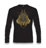 Egyptian God Anubis Unisex Black Longsleeve - Premium  from W.E.N.S. WIND - Just 7990! Shop now at W.E.N.S. WIND