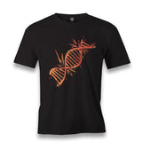 DNA Chain Exploding Men's Black Tshirt - Premium  from W.E.N.S. WIND - Just 6490! Shop now at W.E.N.S. WIND