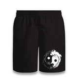 Koi Fishes Making Yin Yang Symbol Black Shorts - Premium  from W.E.N.S. WIND - Just 7990! Shop now at W.E.N.S. WIND