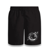 Black Hole Birds Flying Around Black Shorts - Premium  from W.E.N.S. WIND - Just 7990! Shop now at W.E.N.S. WIND