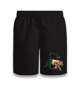 Tiger Leaving Digital World Black Shorts - Premium  from W.E.N.S. WIND - Just 7990! Shop now at W.E.N.S. WIND