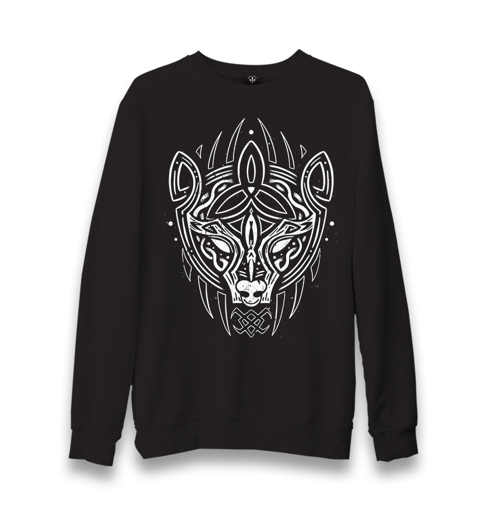 Tribal Viking Bear Unisex Black Sweatshirt - Premium  from W.E.N.S. WIND - Just 10990! Shop now at W.E.N.S. WIND