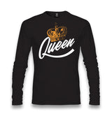 Queen Logo with a Crown Unisex Black Longsleeve - Premium  from W.E.N.S. WIND - Just 7990! Shop now at W.E.N.S. WIND