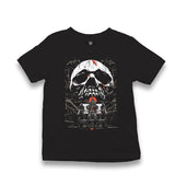 Skull over a Horror House Kid's Black T-shirt - Premium  from W.E.N.S. WIND - Just 5990! Shop now at W.E.N.S. WIND