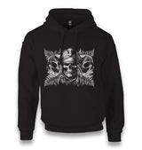 Pirate Skulls Unisex Black Hoodie - Premium  from W.E.N.S. WIND - Just 11990! Shop now at W.E.N.S. WIND