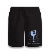 Born to Ice Skate Black Shorts - Premium  from W.E.N.S. WIND - Just 7990! Shop now at W.E.N.S. WIND