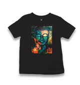 Buddha Kid's Black T-shirt - Premium  from W.E.N.S. WIND - Just 5990! Shop now at W.E.N.S. WIND