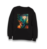 Buddha Kid's Black Sweatshirt - Premium  from W.E.N.S. WIND - Just 7990! Shop now at W.E.N.S. WIND