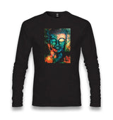 Buddha Unisex Black Longsleeve - Premium  from W.E.N.S. WIND - Just 7990! Shop now at W.E.N.S. WIND