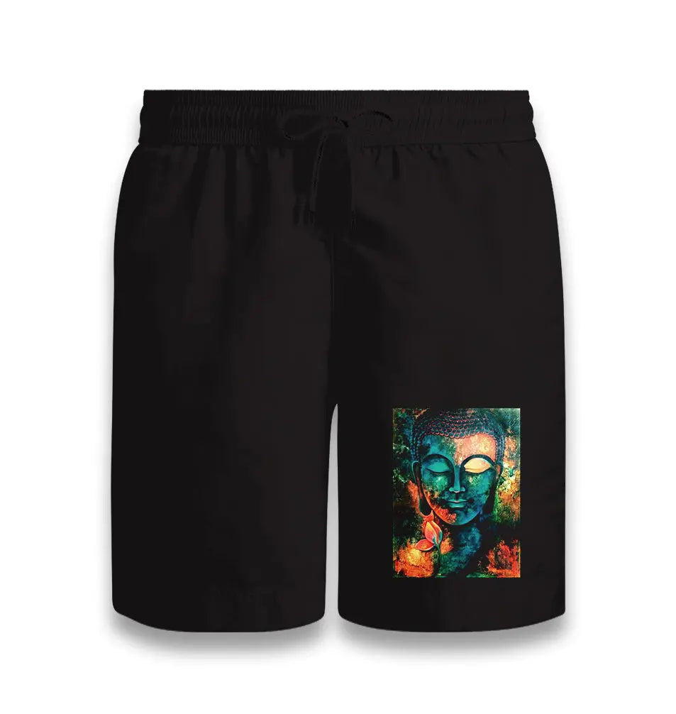 Buddha Black Shorts - Premium  from W.E.N.S. WIND - Just 7990! Shop now at W.E.N.S. WIND