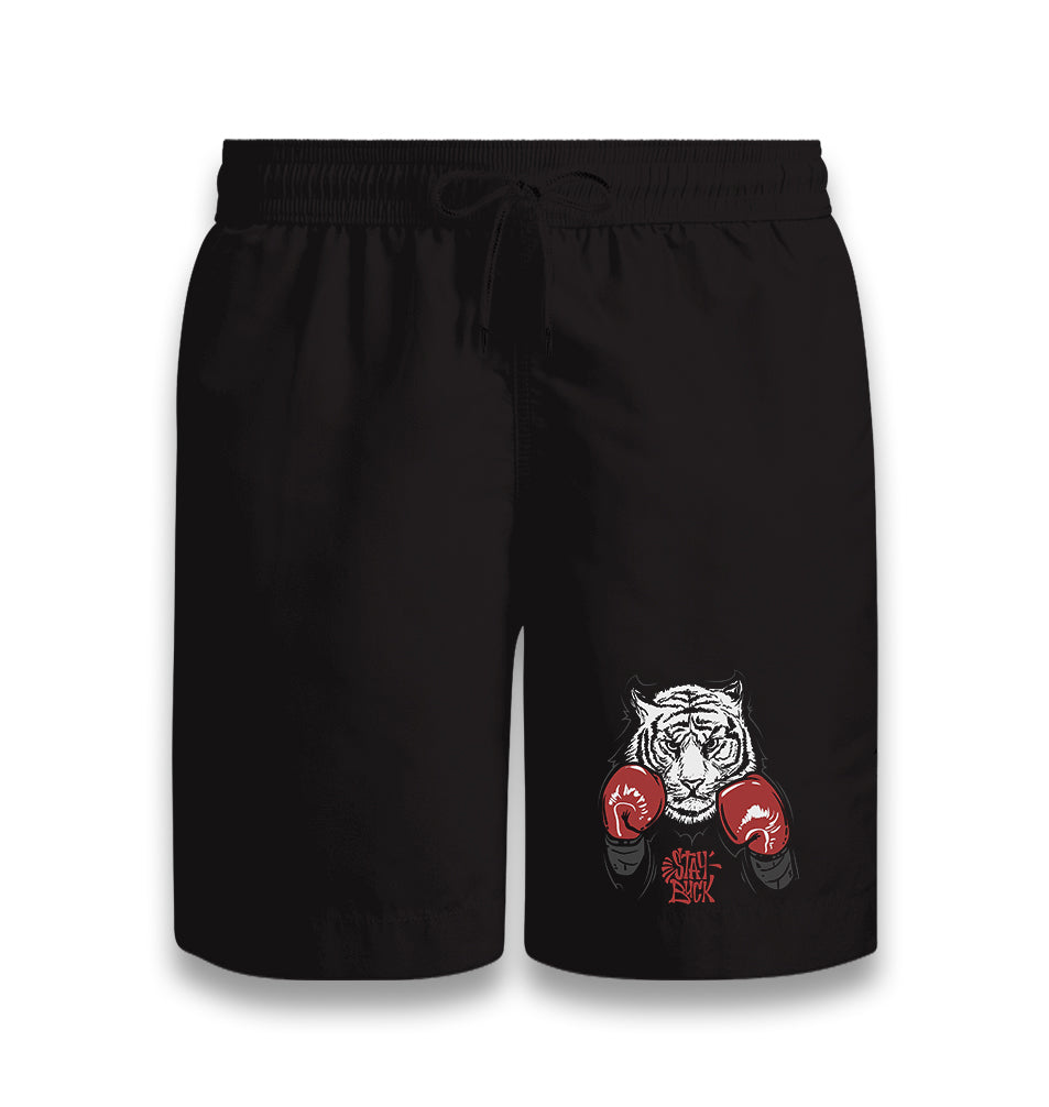 Stay - Tiger Black Shorts - Premium  from W.E.N.S. WIND - Just 7990! Shop now at W.E.N.S. WIND