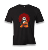 Panda Yoga Men's Black Tshirt - Premium  from W.E.N.S. WIND - Just 6490! Shop now at W.E.N.S. WIND