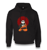 Panda Yoga Unisex Black Hoodie - Premium  from W.E.N.S. WIND - Just 11990! Shop now at W.E.N.S. WIND