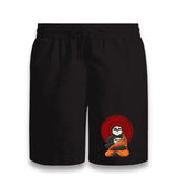 Panda Yoga Black Shorts - Premium  from W.E.N.S. WIND - Just 7990! Shop now at W.E.N.S. WIND