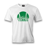 Tenis - Tennis Green Men's White Tshirt - Premium  from W.E.N.S. WIND - Just 6490! Shop now at W.E.N.S. WIND