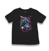 Full Turn - Owl Kid's Black T-shirt - Premium  from W.E.N.S. WIND - Just 5990! Shop now at W.E.N.S. WIND