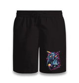 Full Turn - Owl Black Shorts - Premium  from W.E.N.S. WIND - Just 7990! Shop now at W.E.N.S. WIND