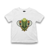 Tennis - Racket II Kid's White Tshirt - Premium  from W.E.N.S. WIND - Just 5990! Shop now at W.E.N.S. WIND