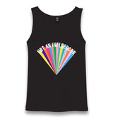 Not An Influencer Unisex Black Tank Top - Premium  from W.E.N.S. WIND - Just 6490! Shop now at W.E.N.S. WIND