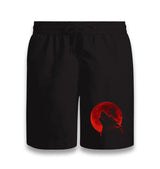 Red Moon - Wolf Black Shorts - Premium  from W.E.N.S. WIND - Just 7990! Shop now at W.E.N.S. WIND